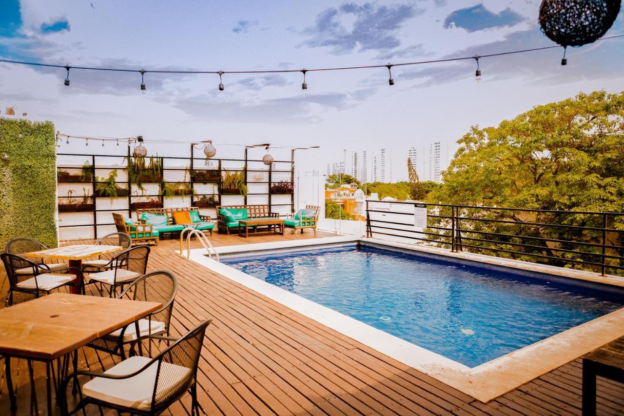 Nomads Hotel & Rooftop Pool Cancún Buitenkant foto