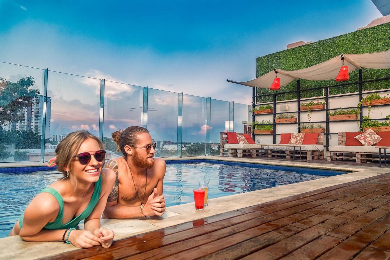 Nomads Hotel & Rooftop Pool Cancún Buitenkant foto